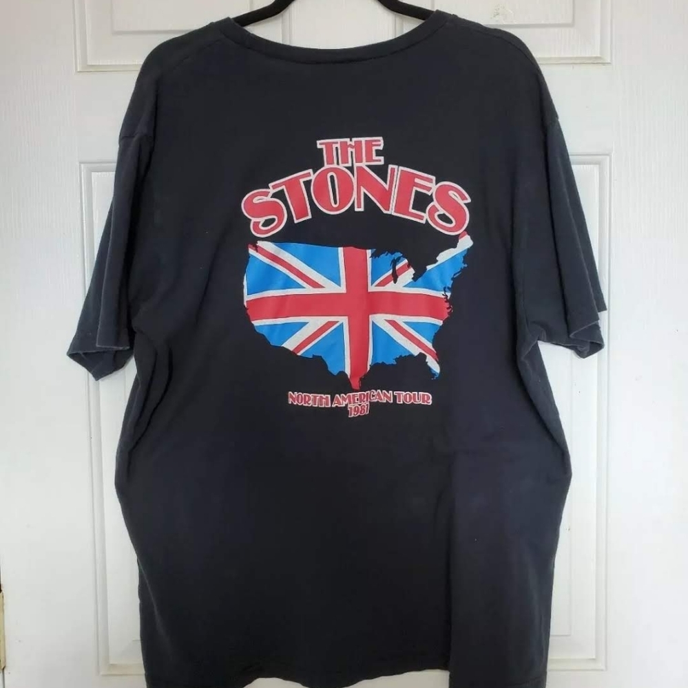 Rolling Stone 1981 Concert TShirt Size XL